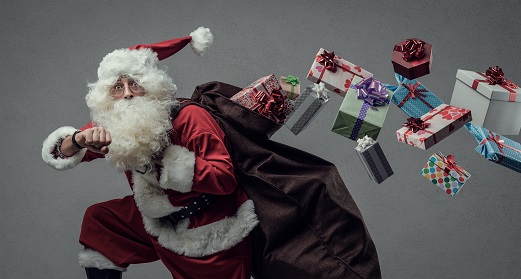Weihnachtsmann? - Bloß nicht bei uns!