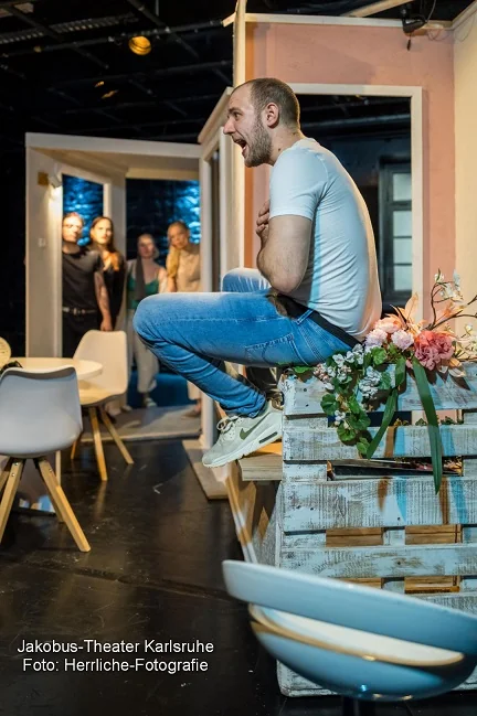 Theaterstück der Spieleabend Stange Theaterstück der Spieleabend Stange